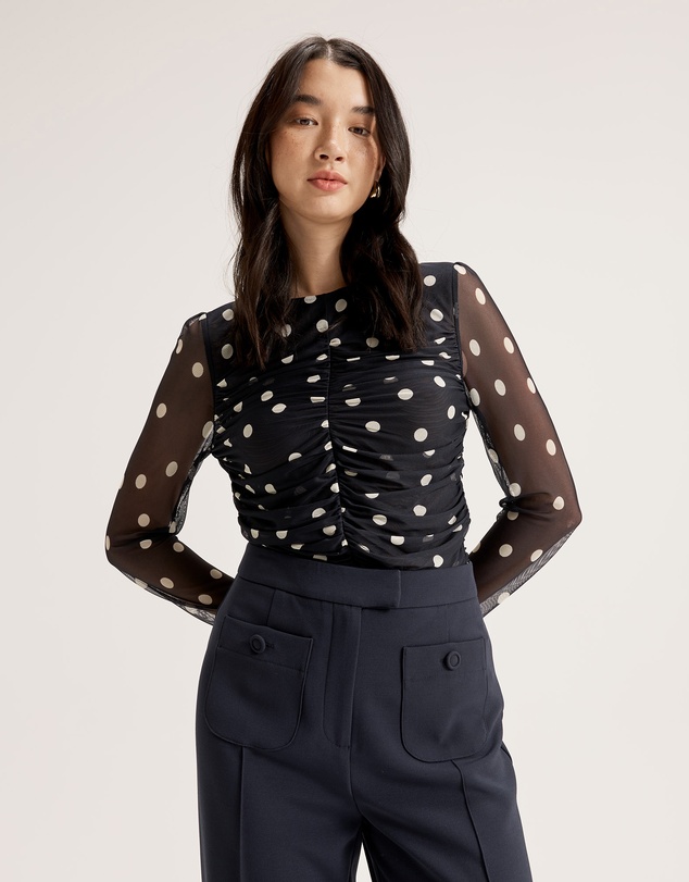 Review - Joy Spot Mesh Top