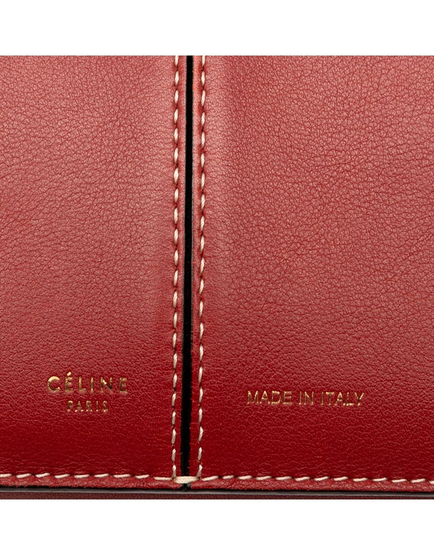 Pre-Loved by Azura Reborn - Pre-Loved Trifold Leather Clutch On Chain