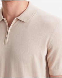 Sportscraft - Ojas Zip Knit Polo