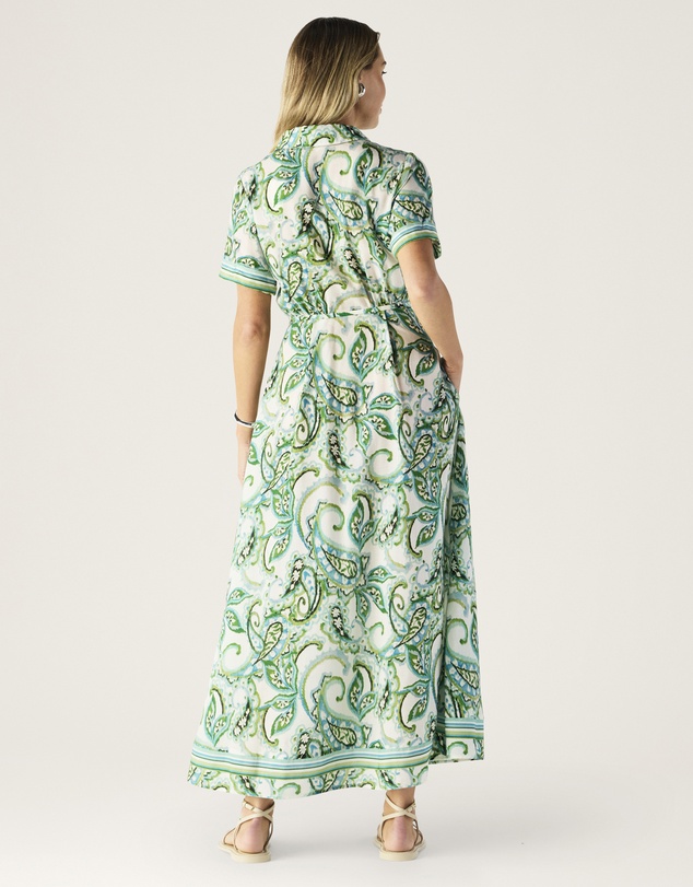 MOS The Label - Tara Print Shirt Dress