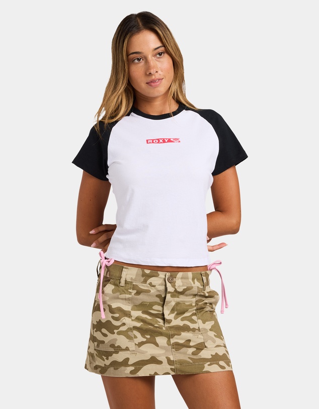 Roxy - Womens Rewind Raglan T-Shirt