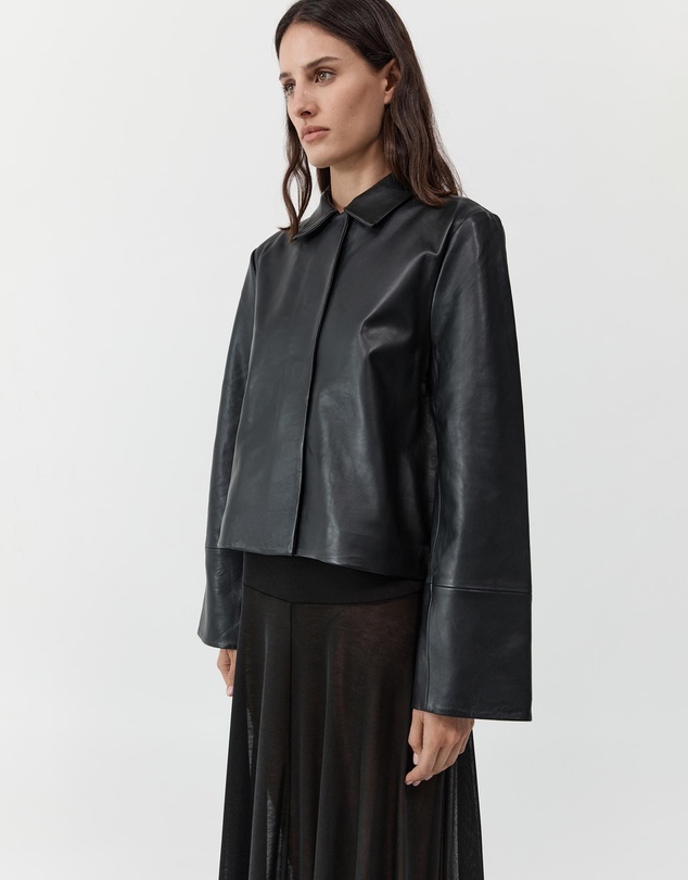 St. Agni - Leather Minimal Jacket