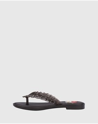 Melissa - MELISSA FLIP FLOP SLIM + GANNI