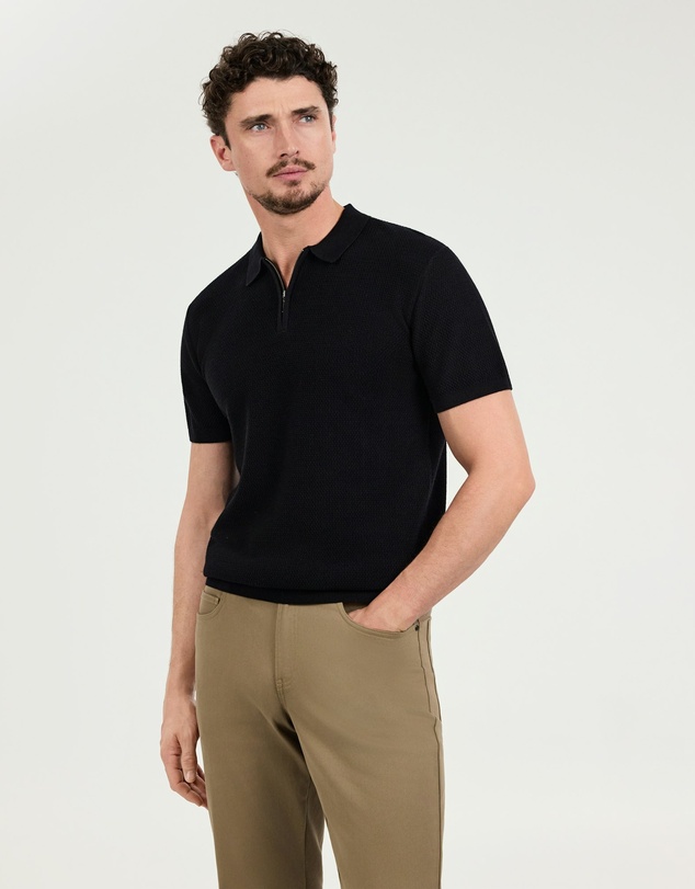 Tarocash - Omal Zip Knit Polo