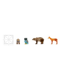 Magna-Tiles - MAGNA-TILES - Forest Animals - 25 Piece Set