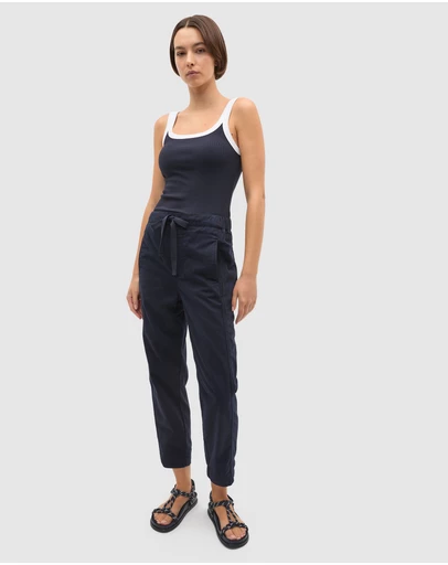 Seed Heritage - Casual Cotton Tapered Leg Pant
