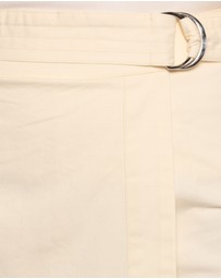 Petal & Pup - Alita Belted Skort - Cream