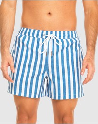 Tolu Australia - Boardshorts with Blue Stripes