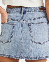 Billabong - Womens Frankie Denim Mini Skirt