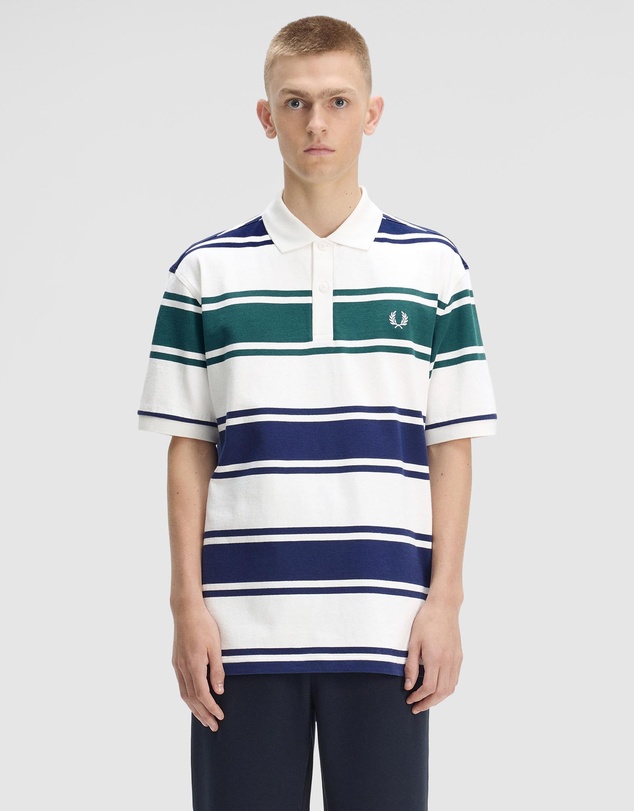 Fred Perry - Relaxed Striped Polo Shirt