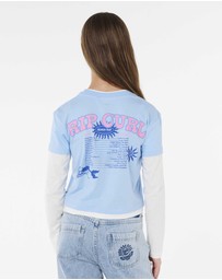 Rip Curl - Sunshine Squad Long Sleeve Tee - Kids