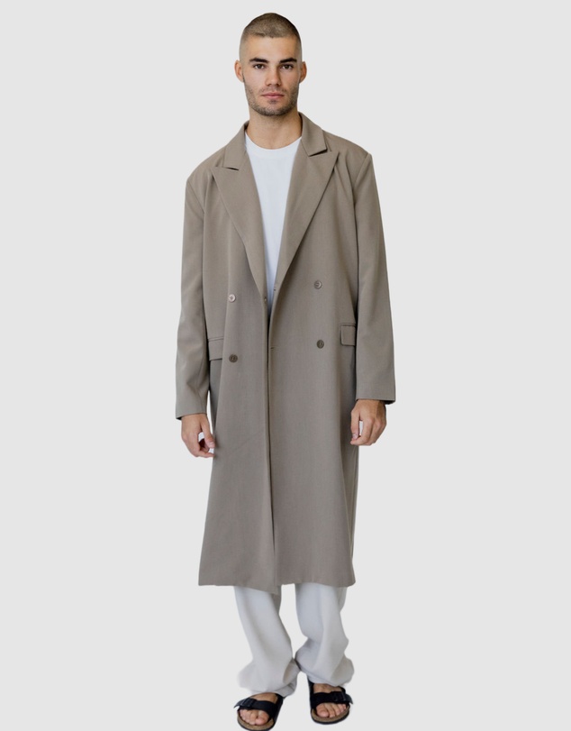 Justin Cassin - Headline Oversize Trench Coat