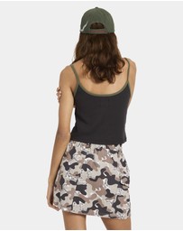 Billabong - Womens Otis Flag Cropped Tank