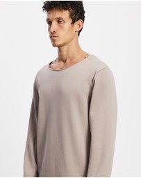 Surrounded By Ghosts - The Vishnevite Raw Neck Fleece Sweatshirt