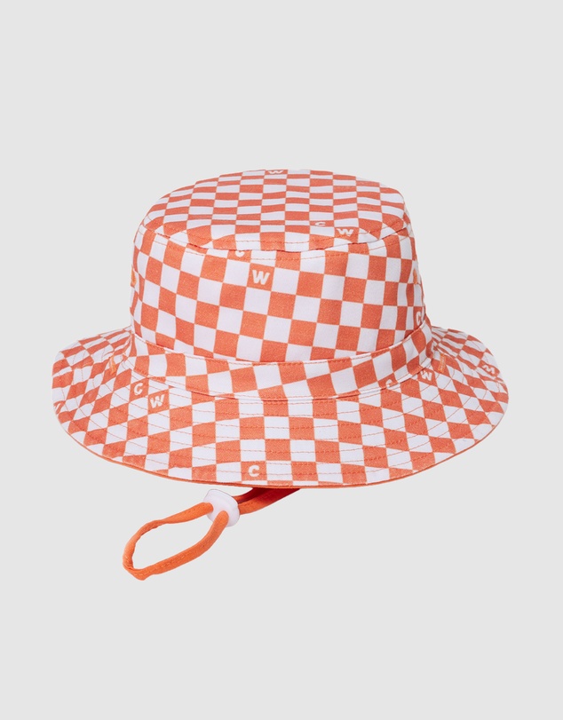 Crywolf - SWIM BUCKET HAT Sunset Check