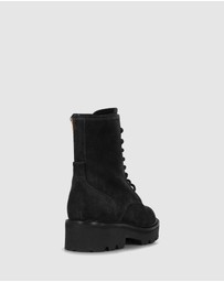 S by Sempre Di - Jayan Lace-up Boots
