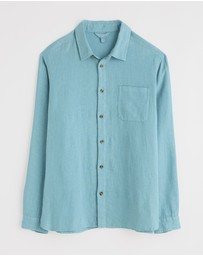 Seasalt - Seasalt Cornwall Teal Curator Shirt