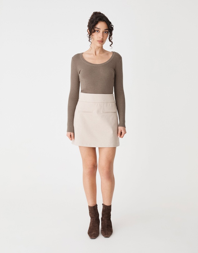 Forcast - Samira Scoop Neck Knit