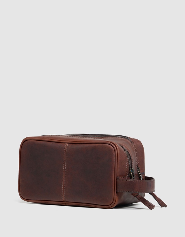 Oxford - Traveller Leather Wash Bag