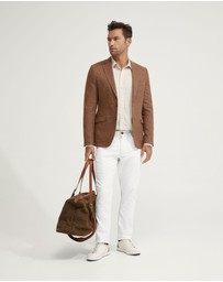 Oxford - Milton Half Lined Linen Cotton Blazer