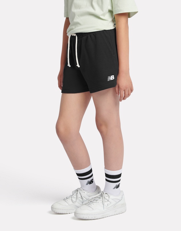 New Balance - French Terry Small Logo Shorts
