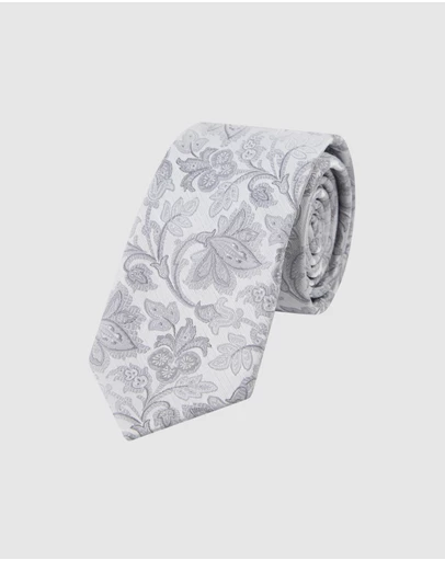yd. - Vernazza Floral 6.5Cm Tie
