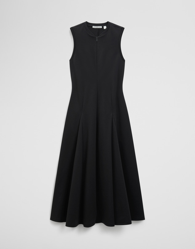 Country Road - Panel Zip Neck Ponte Dress