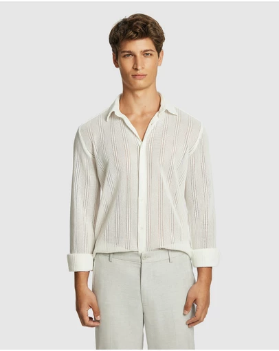 yd. - Enrique Textured Shirt