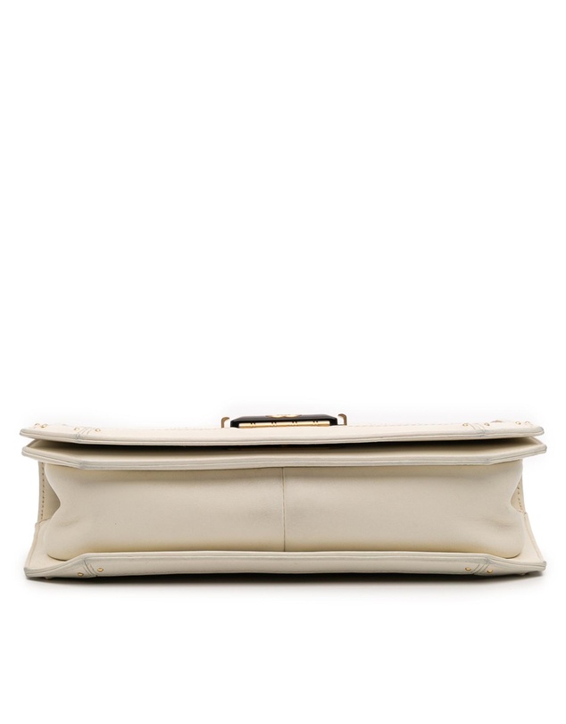 Pre-Loved by Azura Reborn - Pre-Loved Medium Quilted Calfskin Octagon CC Clasp Flap