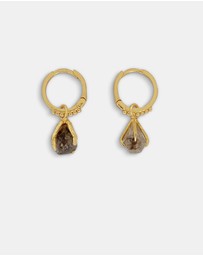 Carou - April Birthstone Earrings ~ Herkima