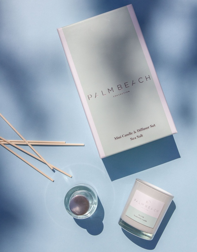 Palm Beach Collection - Sea Salt Mini Candle & Diffuser Gift Pack