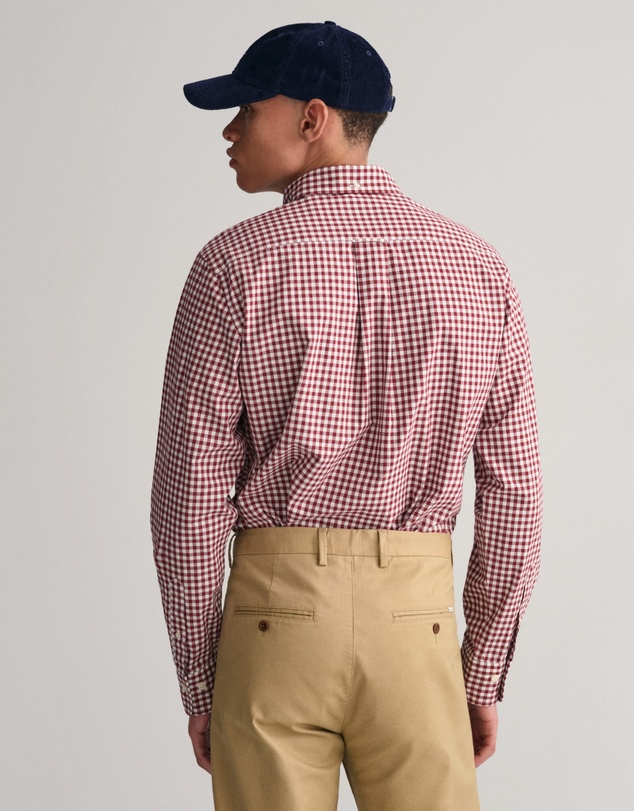 Gant - Regular Fit Gingham Poplin Shirt