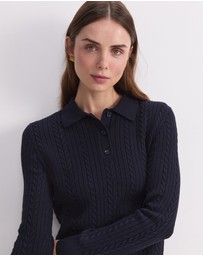 Sportscraft - Elka Baby Cable Polo