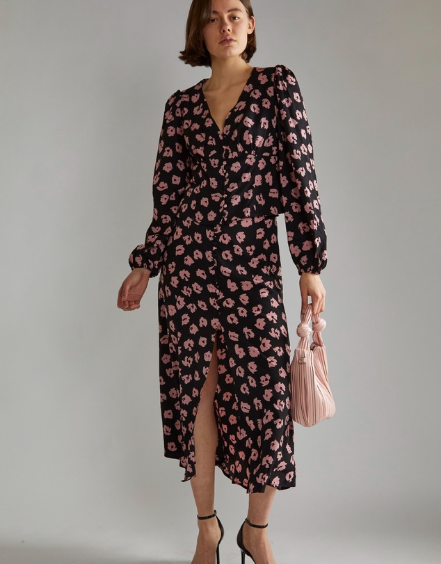 Glamorous - Button-Front Midi-Skirt