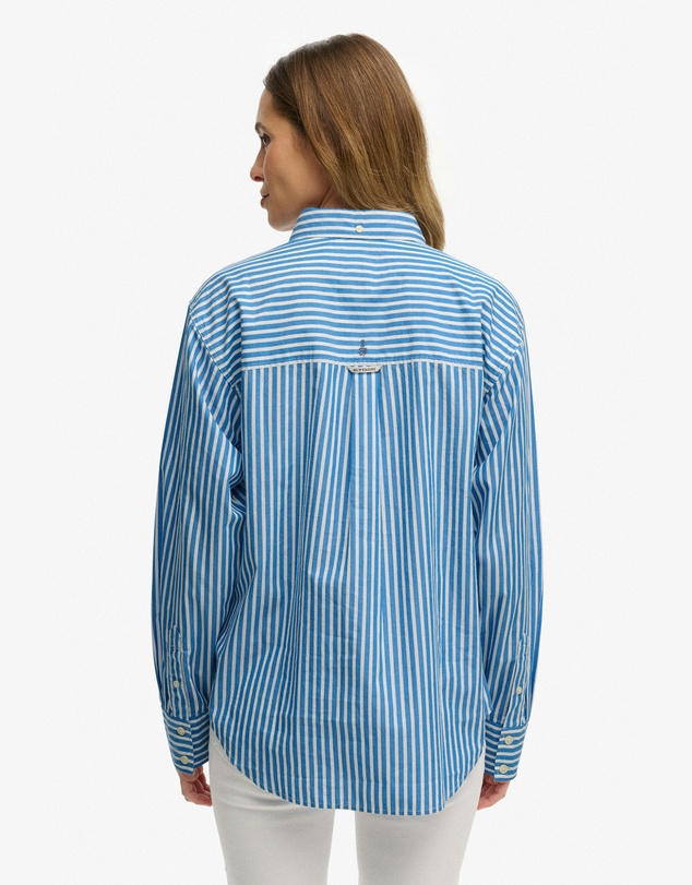 Superdry - Poplin Relaxed Long Sleeve Shirt