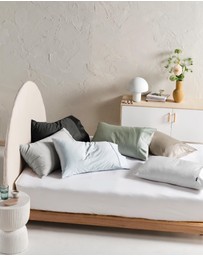 Linen House - Augusta 500THC Cotton Sateen Pillowcase