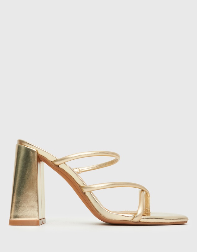 Betts - Shaq High Block Heel Mules