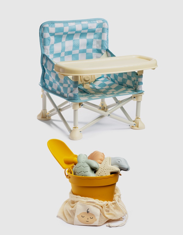 IZIMINI - Harper Baby Chair V2 & Beach Toys