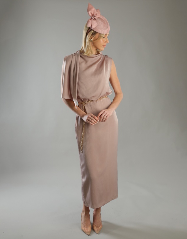 Morgan & Taylor - Florence Fascinator in Pink