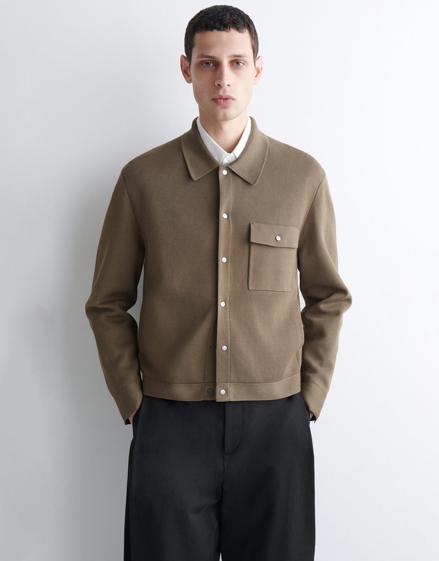 COS - Knitted Cotton Jacket