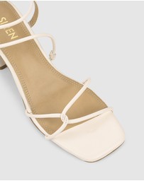 Siren - Strike Strappy Block Heels