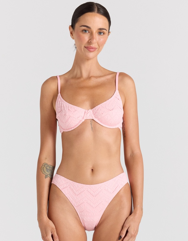 Poolside Paradiso - Sundream Underwire Bikini Top - Musk