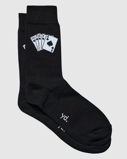 yd. - Royal Flush Pun Sock