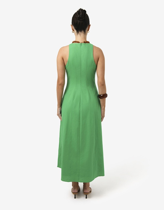Forcast - Tory Linen Blend Panel Dress