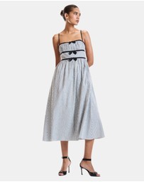 Cynthia Rowley - Seersucker Midi Dress