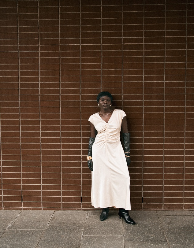 Third Form - Allure Gathered Tee Dress