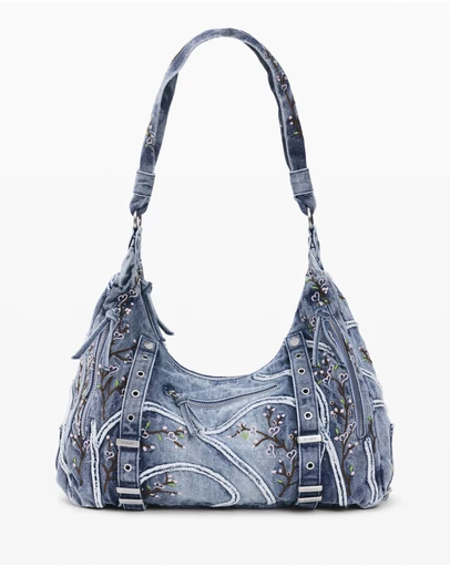 Desigual - Denim Bag Buckles