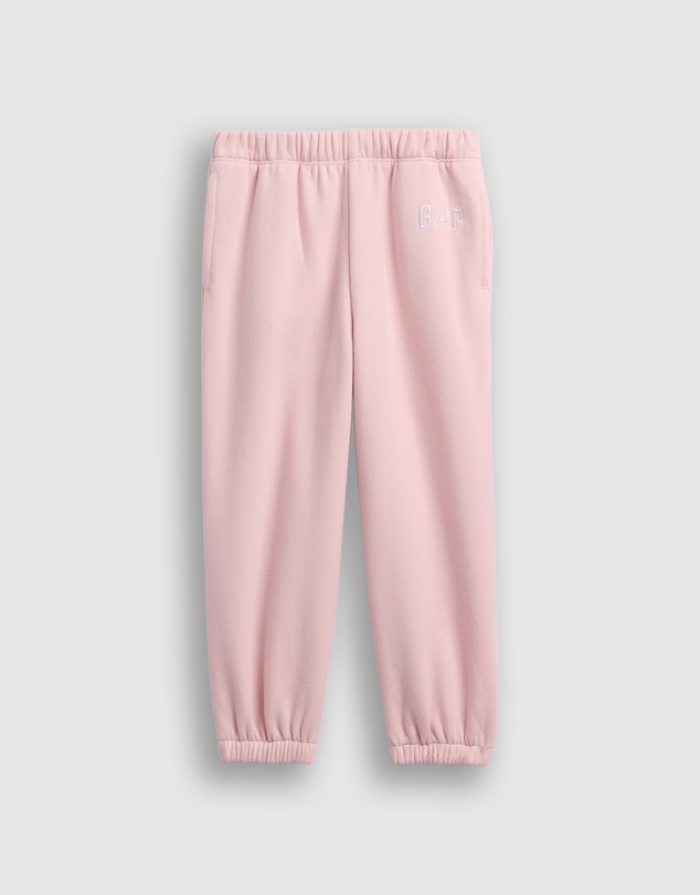 GAP - Fleece Logo Relaxed Joggers - Babies-Kids