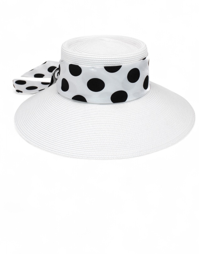 Morgan & Taylor - Francesca Racewear Droop Hat in White