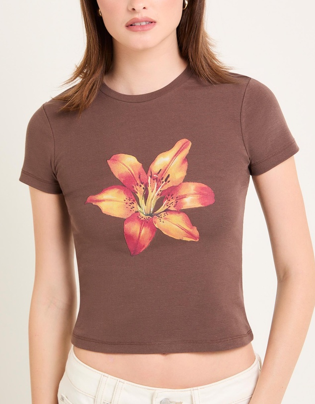 Subtitled - In Bloom Fitted T-Shirt